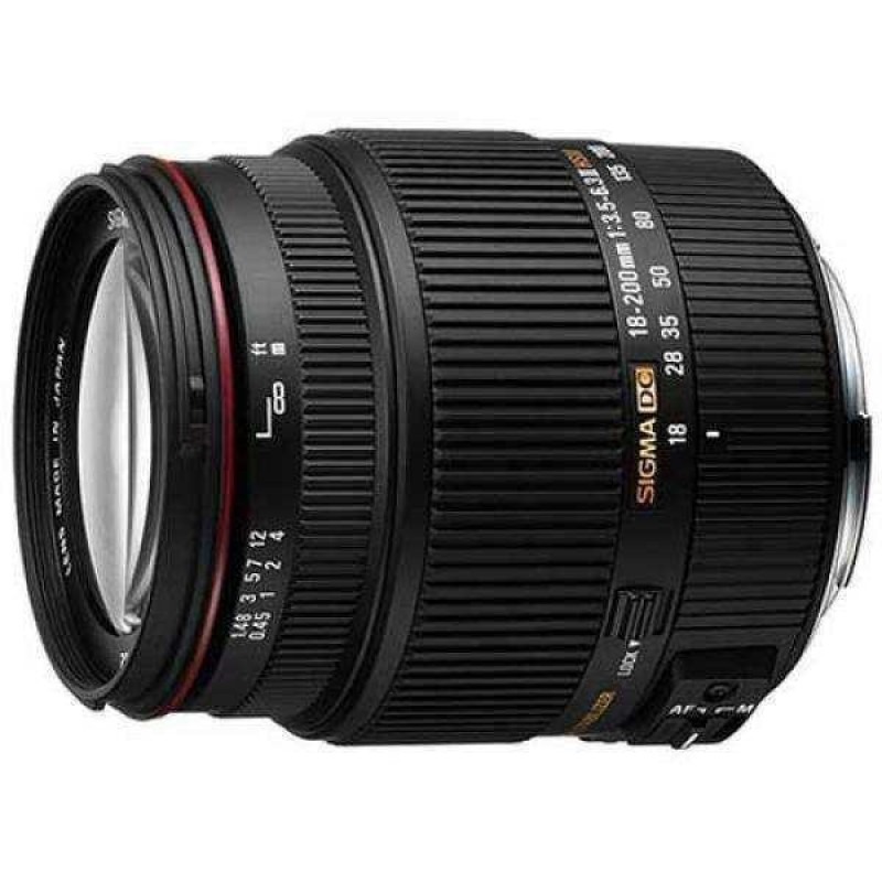 Sigma 18-200mm F3.5-6.3 II DC OS HSM zoom Lens