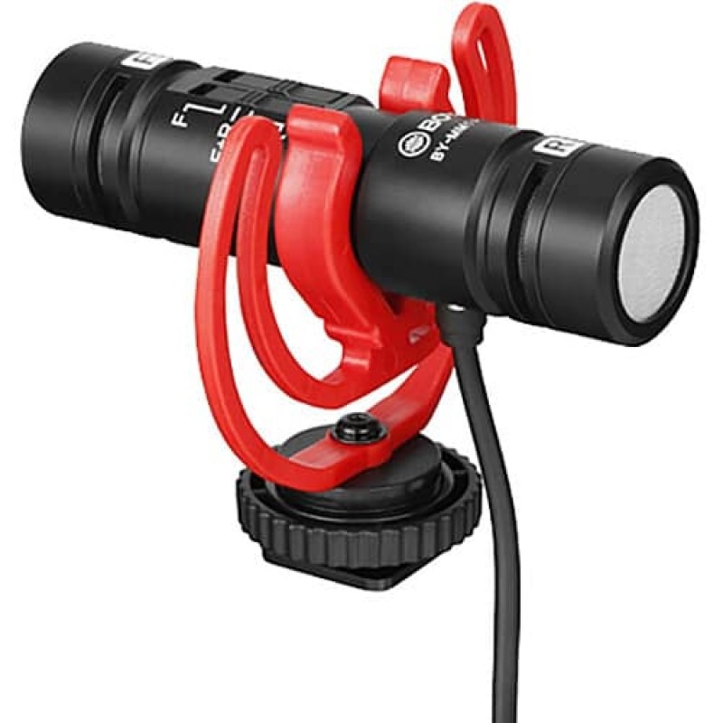 BOYA BY-MM1PRO Ultracompact Camera-Mount Dual-Capsule Shotgun Microphone