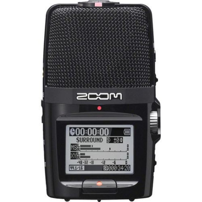 Zoom H1 Ultra-Portable Digital Audio Recorder (White) –