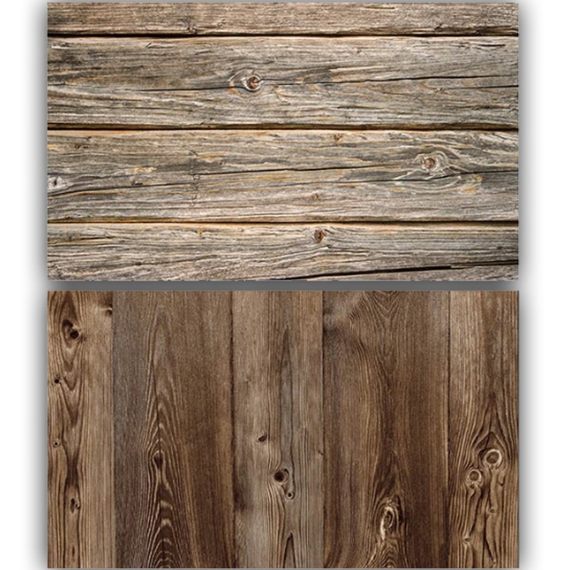 Realistic Wooden Double Sided Background for Product Photography