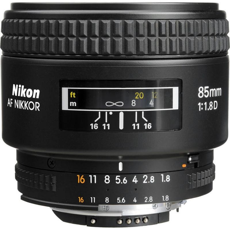 Nikon AF Nikkor 85mm f/1.8D Lens