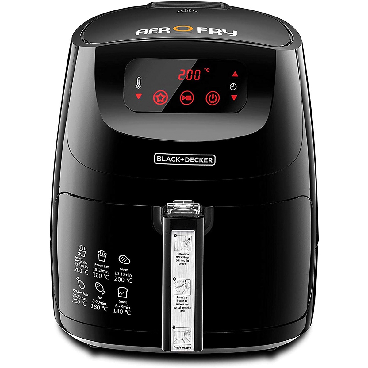 Black n Decker AF600 Digital Air Fryer Price in Pakistan