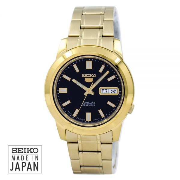 Gold seiko 5 online watches