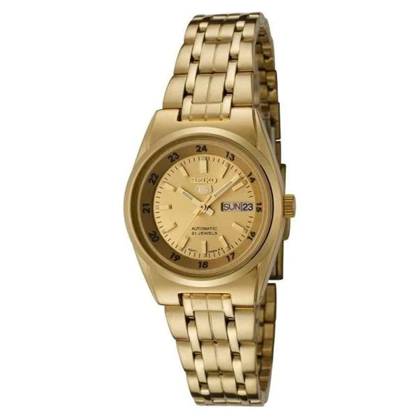 Gold plated hotsell watch for ladies