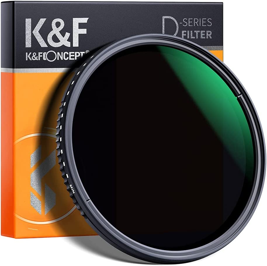 K&amp;f Concept 58mm Variable Fader Nd8-Nd2000 Filter