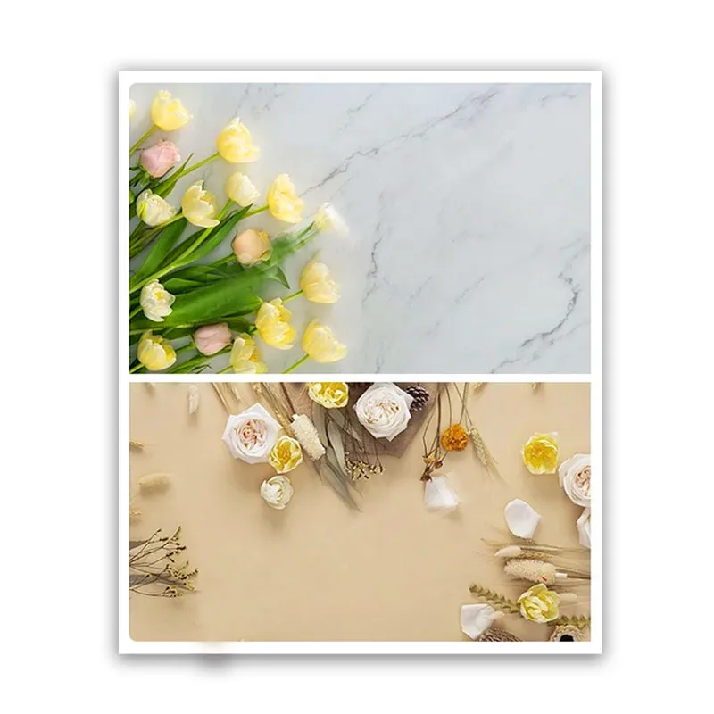 Marble Texture background Double Sided Background for Product Photography