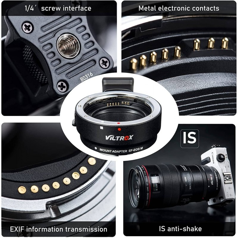 Viltrox EF-GFX/GFX Pro adapter is designed for Canon EF/EF-S series le