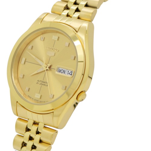 Seiko 5 gold clearance watch