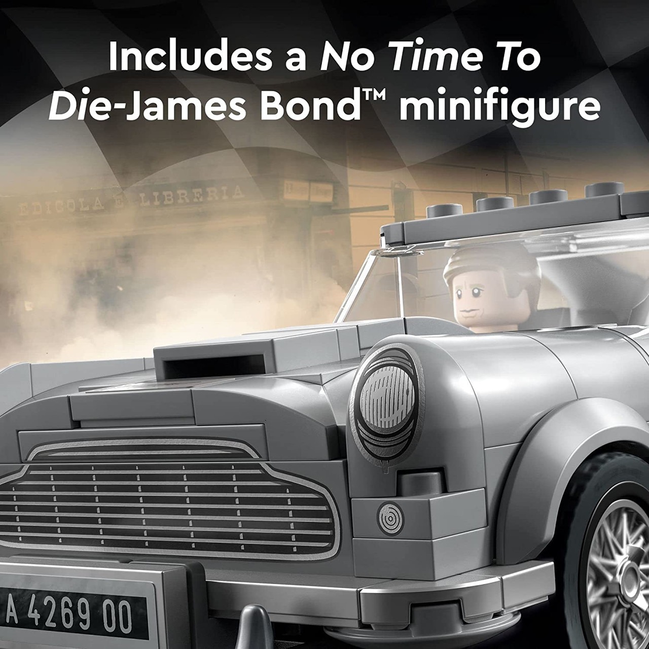 Lego's newest license is for James Bond's classic Aston Martin DB5